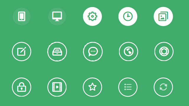 ICON HOVER EFFECTS